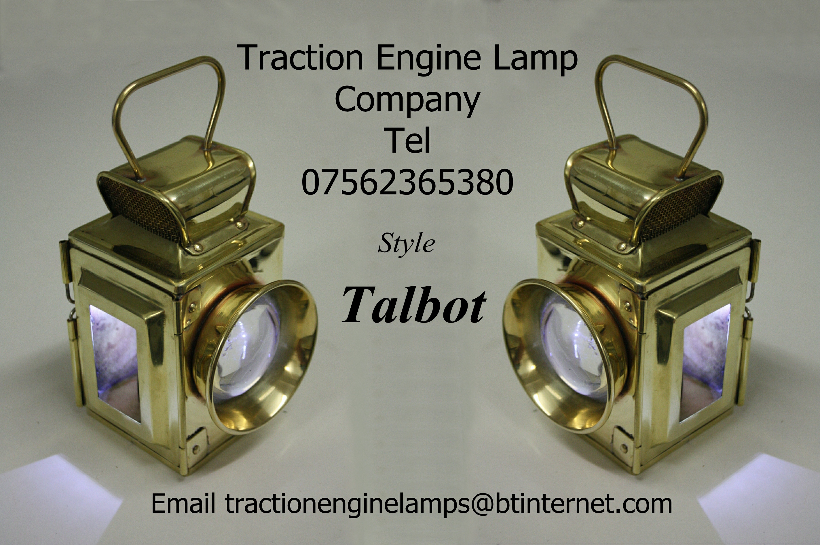 Talbot Tracton engine Lamp